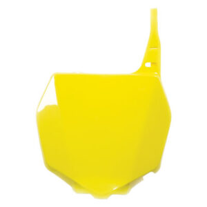 Acerbis Front Number Plate  02 Yellow