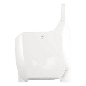 Acerbis Front Number Plate  White