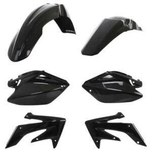 Acerbis Replica Plastic Kit  Black