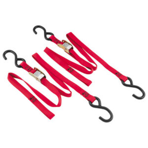 Ancra Classic Tie Downs w/Nylon Straps  Red