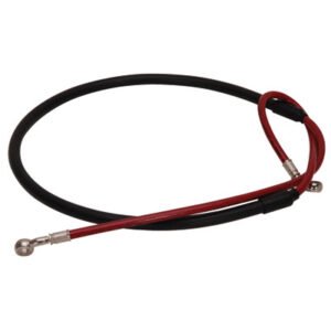 Galfer Front Steel Braided Brake Line Standard Length Red