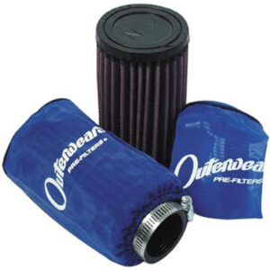 K & N Clamp on Air Filters With Outerwears  Blue