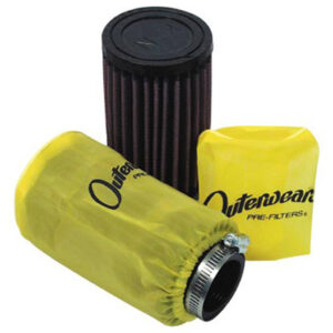 K & N Clamp on Air Filters With Outerwears  Yellow