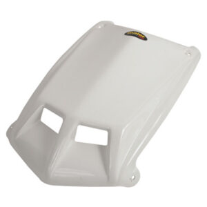 Maier Hood, Vented Racing Style  White