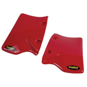 Maier Radiator Scoops  Red