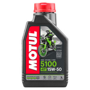 Motul 5100 Synthetic Blend 4-Stroke Motor Oil 15W-50 1 Liter