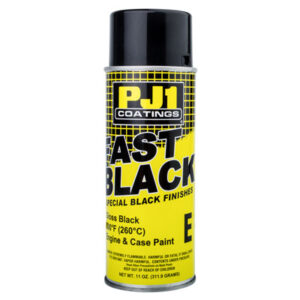 PJ1 Fast Black Engine and Case Paint Gloss Black 11 oz.