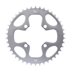 Primary Drive Rear Steel Sprocket 42 Tooth Silver