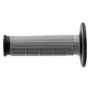 Renthal Dual Compound Grips - Tapered Half Waffle Soft/Hard Grey