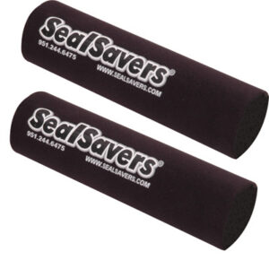 Seal Savers Fork Covers 32-35mm Fork Tube, Short Black